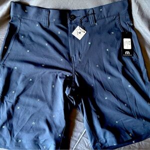 Travis Mathew Blue Athletic Shorts